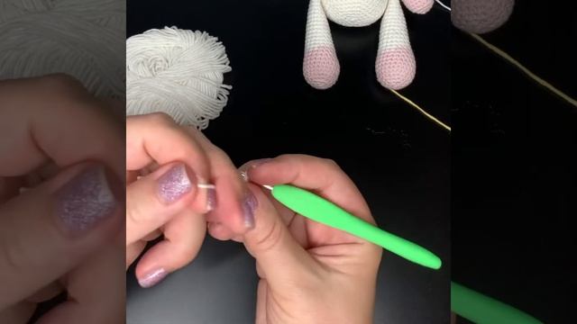 Единорожка крючком.