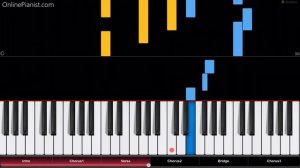 Lil Peep & XXXTENTACION - Falling Down - Piano Tutorial