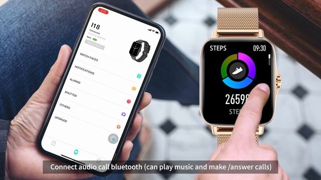 How to use LIGE BW1824 smartwatch with install software and connect bluetooth? смотреть онлайн