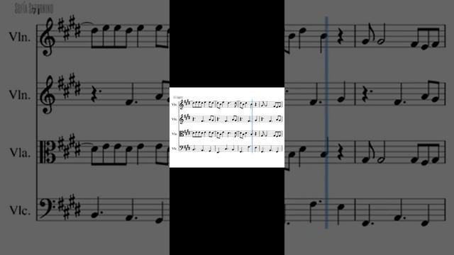 Collide by skillet (sheet music for violin, viola, cello) смотреть онлайн