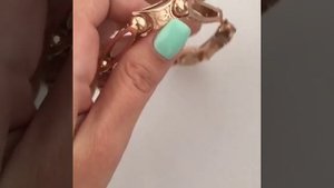 Мужской золотой браслет