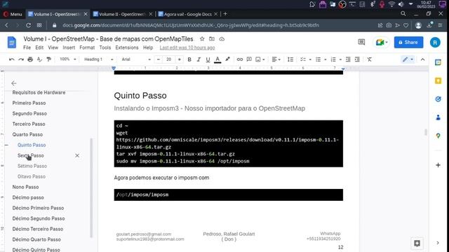 Volume I - OpenStreetMap - Base de mapas com OpenMapTiles смотреть онлайн