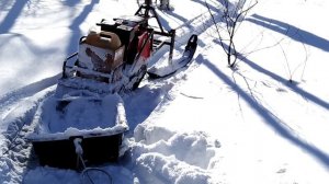 мотобуксировщик форза 15 покатушки.