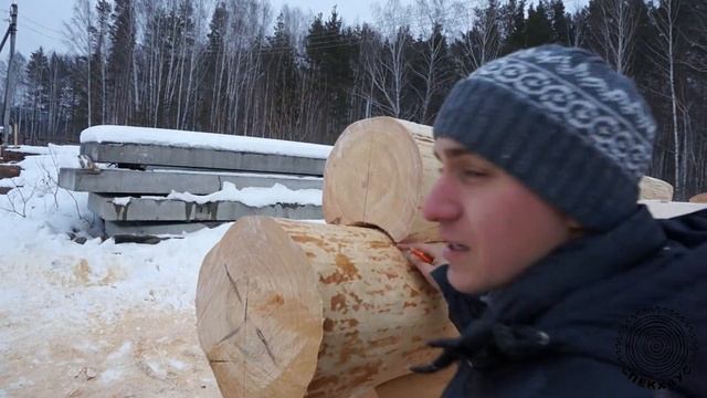Строительство дома из бревна. На что обратить внимание? смотреть онлайн