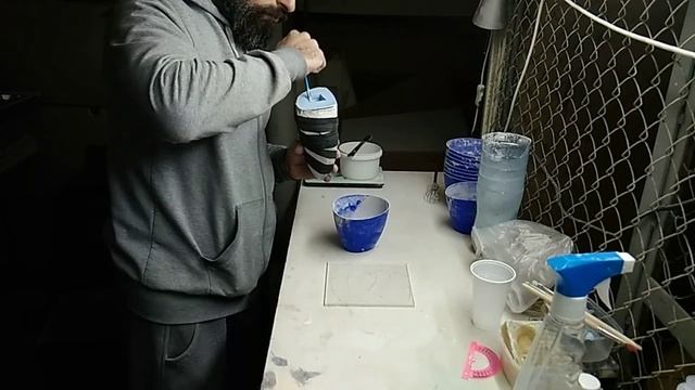 Изготовление статуэтки из гипса. Бюст Иосифа Сталина. смотреть онлайн