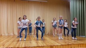 Время и Стекло, флешмоб школа #25