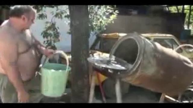 Бетономешалка из бочки Home mixer смотреть онлайн