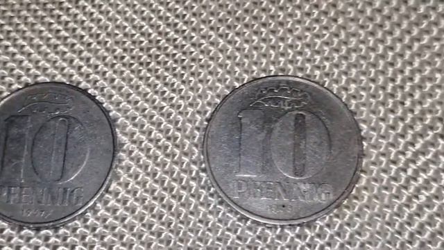 Пополнение запасов ( ГДР Германская Демократическая Республика 1 пфениг, 10 пфенигов и 50 пфенигов) смотреть онлайн