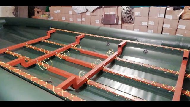 Строим катер ПВХ+стационарный Водомет (1часть)