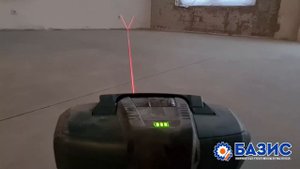 Проверка плоскости наливного пола. Лазерный нивелир Bosch GSL-2