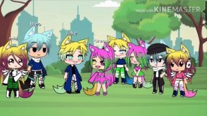 Past vs present singing battle Gacha Life