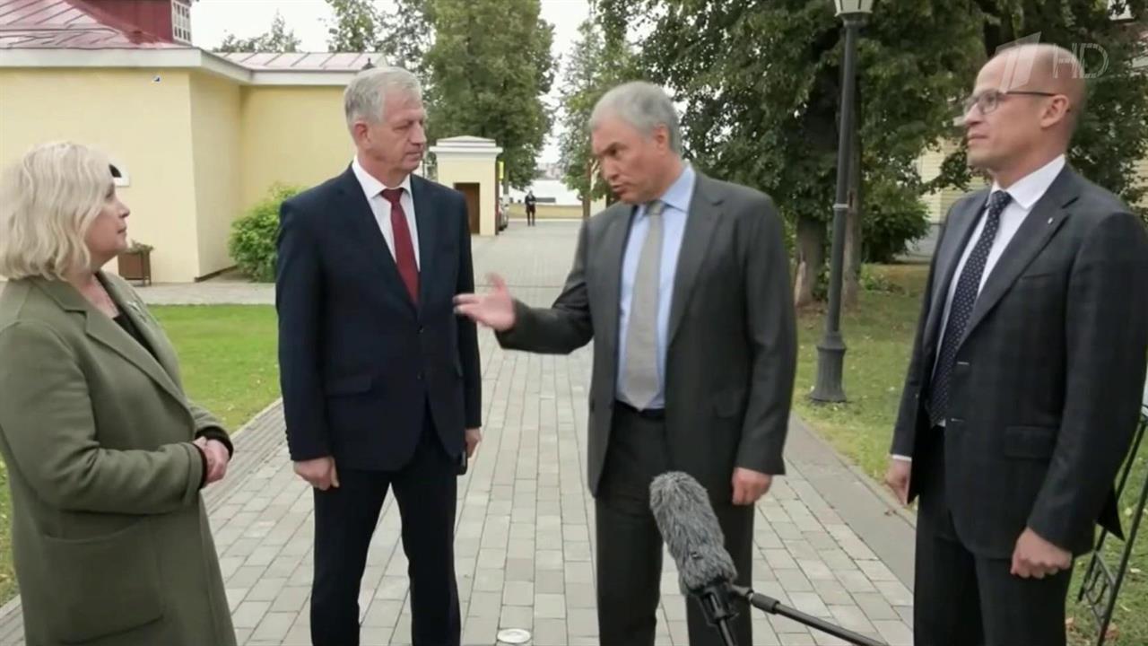 Вячеслав Володин и Александр Бречалов посетили Воткинский завод в Удмуртии