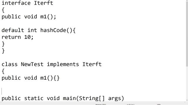 Java 8 || Default method() and static method() in Java 8 inside interface by Durga sir