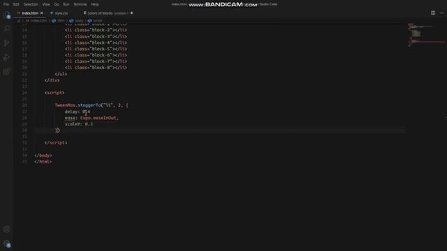 Block reveal animation using html ,css and gsap смотреть онлайн