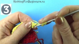 Crochet border Кайма с витыми пико   кайма крючком урок 374