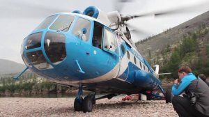 Взлёт вертолета Ми-8