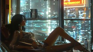 Релакс чилаут для отдыха Dark Ambient Cyberpunk