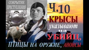 Перевал Дятлова. Крысы указывают на убийц, птицы на оружие, анонсы. Ч.10