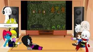 Реакция Undertale на Кратко про Вангеры (Часть 3)//Gacha club