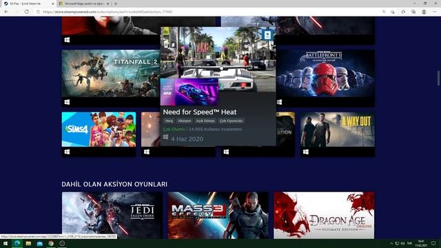 5 TL ile 50 OYUN ALMAK STEAM! (EA PLAY) смотреть онлайн