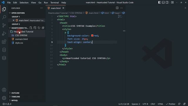 CSS COLOR (BASIC - ADVANCE HTML CSS JAVASCRIPT LESSON 14) -HEARTCODED - TAGALOG