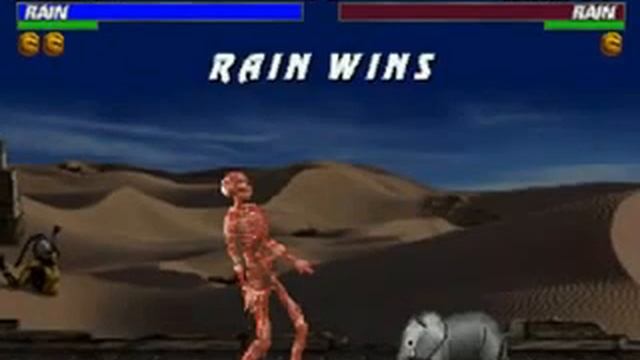 Бесплатные игры онлайн Mortal Kombat Trilogy Animality Rain смотреть онлайн