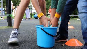 Детский конкурс на празднике.