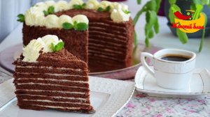 Рецепт Любимая классика тортов❤ Шоколадный медовик❤