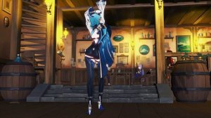 Genshin Impact MMD 4K / Eula / Nice Body