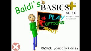 ОБНОВЛЕНИЕ БАЛДИ -НОВАЯ ИГРА - СТАЛО ХАРДКОРНО -  Baldi's Basics Plus V3 Update