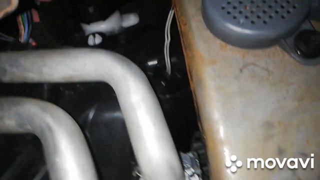 Рено Меган 3. Заменил датчик температуры конденсатора кондиционера!!!! смотреть онлайн