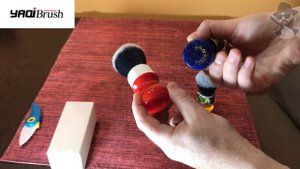 РАСПАКОВКА: Yaqi Brush, Помазки Яки от производителя