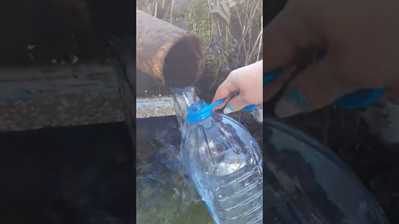 Пришли за водичкой на родник, набираем на неделю, вода вкусная смотреть онлайн