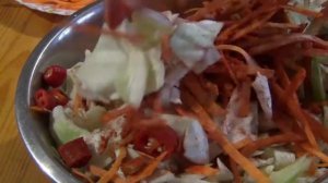 Острая квашеная капуста