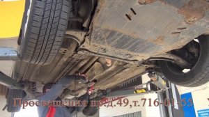 Установка пламегасителя на Nissan X-Trail Установка пламегасителя в СПБ
