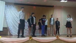 Сценка "Замена физрука" на Вечер встречи выпускников 7 "А" класс