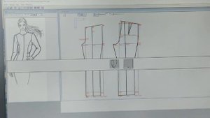 Основа плечевого изделия в компьютерной программе "Генетика кроя". Методика Галии Злачевской.