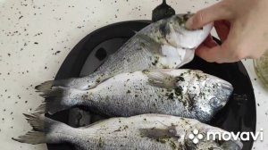 Так ДОРАДО Вы ещё не готовили! Fırında dorado! Dorado with lemon and mint!