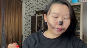 Макияж Калавера на Хэллоуин