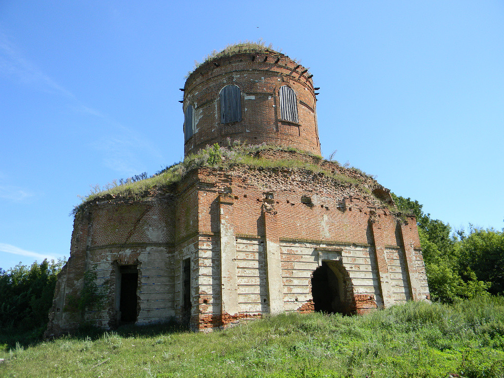 Освящение и установка креста на купол нашего храма. смотреть онлайн