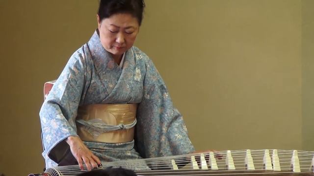 Jupiter♫ジュピター琴とフルートJapanese harp (koto) and flute.須磨離宮公園。 смотреть онлайн