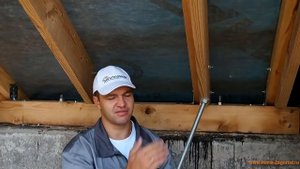 Установка мауэрлата, как закрепить к армопоясу, строительство крыши дома своими руками, шаг шпилек