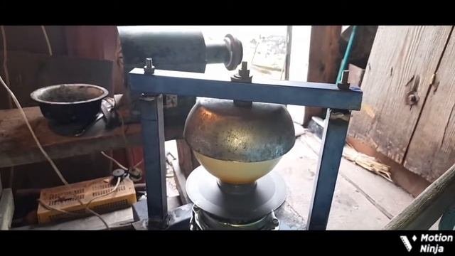 #203 дробокатка из подручных материалов и результат работы