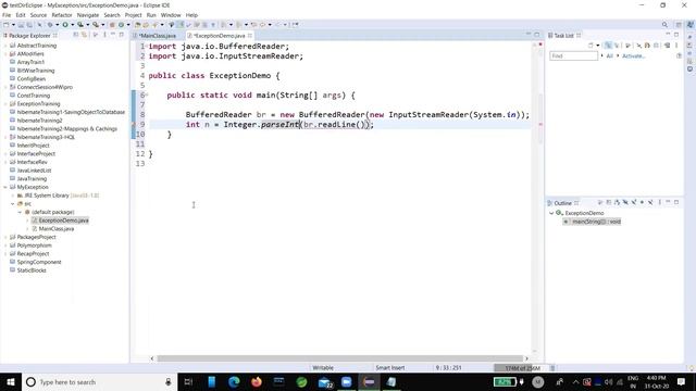 Java Session 12.3 - throw and throws clause смотреть онлайн