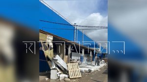Взрыв произошел на фабрике по производству сантехники