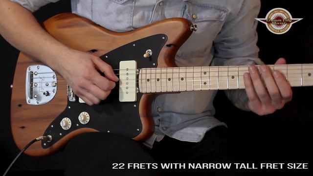 TONE CHECK: Fender 2017 Limited Edition American Professional Pine Jazzmaster @ Cream City Music смотреть онлайн