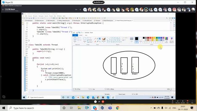 #83 Java Multithreading | Thread In Java | Multithread  In Java | Thread By Runnable Interface Java
