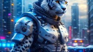 Стимпанк животные, нейросеть.