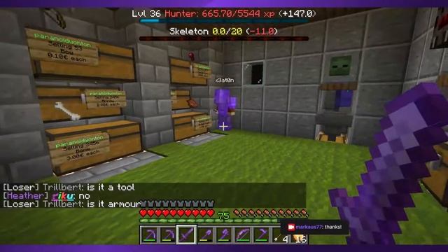 Twitch broadcast of the Paranoid Pizza Towny Minecraft Server (1.17.1 right now) смотреть онлайн