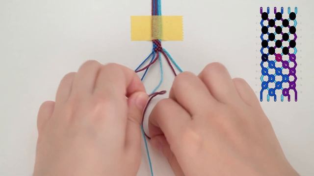 Zigzag Stagger Wave Macrame Friendship Bracelets Step by Step Tutorial | Easy Tutorial for Beginner смотреть онлайн